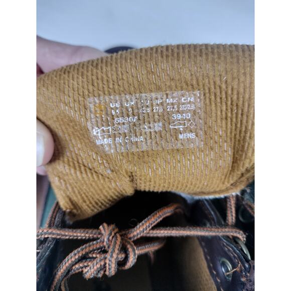 Timberland Hiking Boots 6530A Mens 9.5 Brown Green Urban Trail Beef & Broccoli - Picture 9 of 9